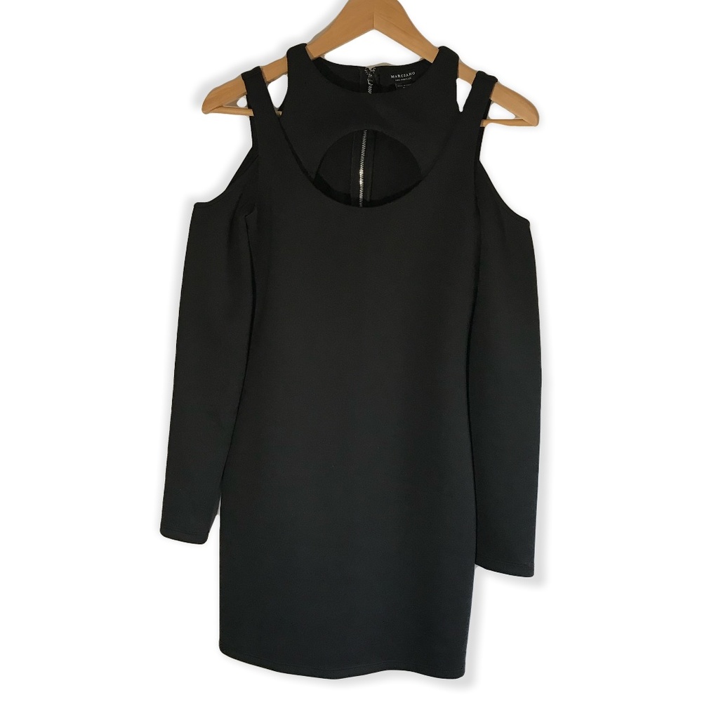 Marciano Long Sleeve Cut Out Dress Women's XS